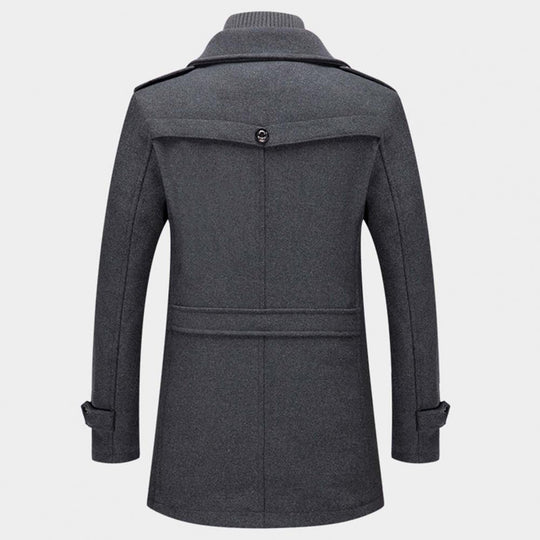 Stylische Herren-Winterjacke In Zwei Teilen Für Komfort