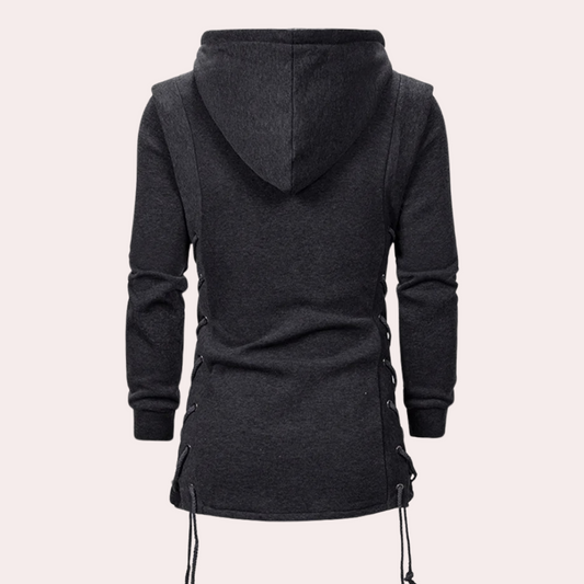 Stylische Herrenjacke Mit Kapuze Der Alfons-Kollektion