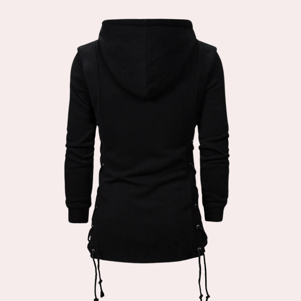 Stylische Herrenjacke Mit Kapuze Der Alfons-Kollektion