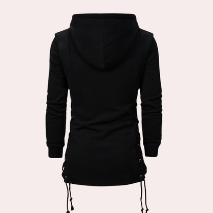 Stylische Herrenjacke Mit Kapuze Der Alfons-Kollektion