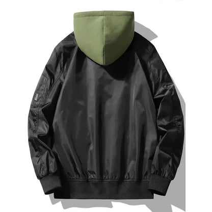 Stylische Herrenjacke Mit Kapuze Für Alle Anlässe