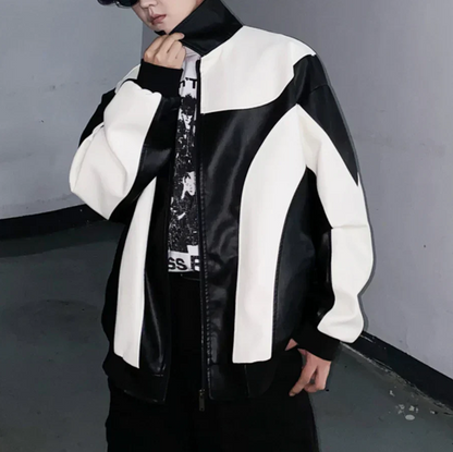 Stylische Herrenjacke mit praktischem Reißverschluss