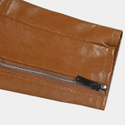 Stylische Moderne Herren-Bikerjacke Mit Reißverschluss Kaufen