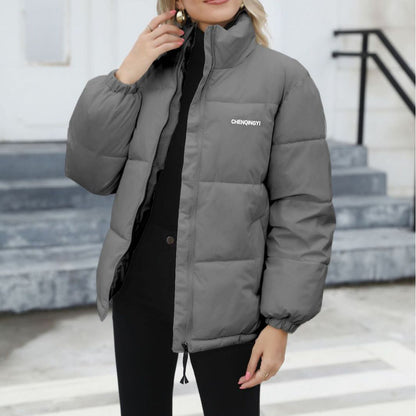 Stylische Winterjacke für Damen – Winddichter, warmer Daunenmantel mit lockerer Passform und mehreren Farben
