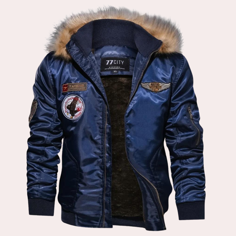 Stylische Winterjacke Mit Kapuze Für Herren – Donald