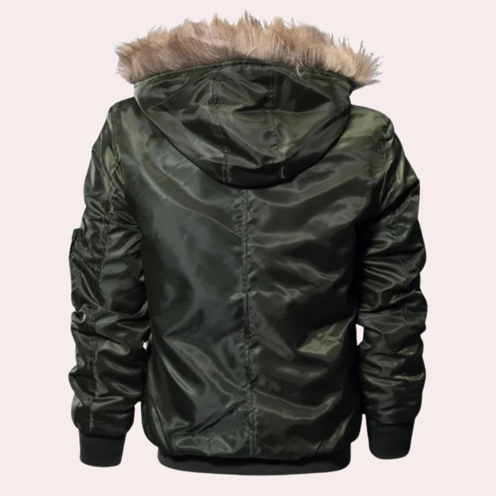 Stylische Winterjacke Mit Kapuze Für Herren – Donald