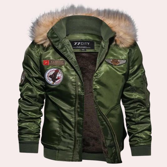 Stylische Winterjacke Mit Kapuze Für Herren – Donald