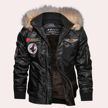 Stylische Winterjacke Mit Kapuze Für Herren – Donald