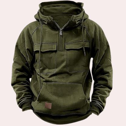 Stylischer Herren-Hoodie Für Den Winter In Trendigen Farben