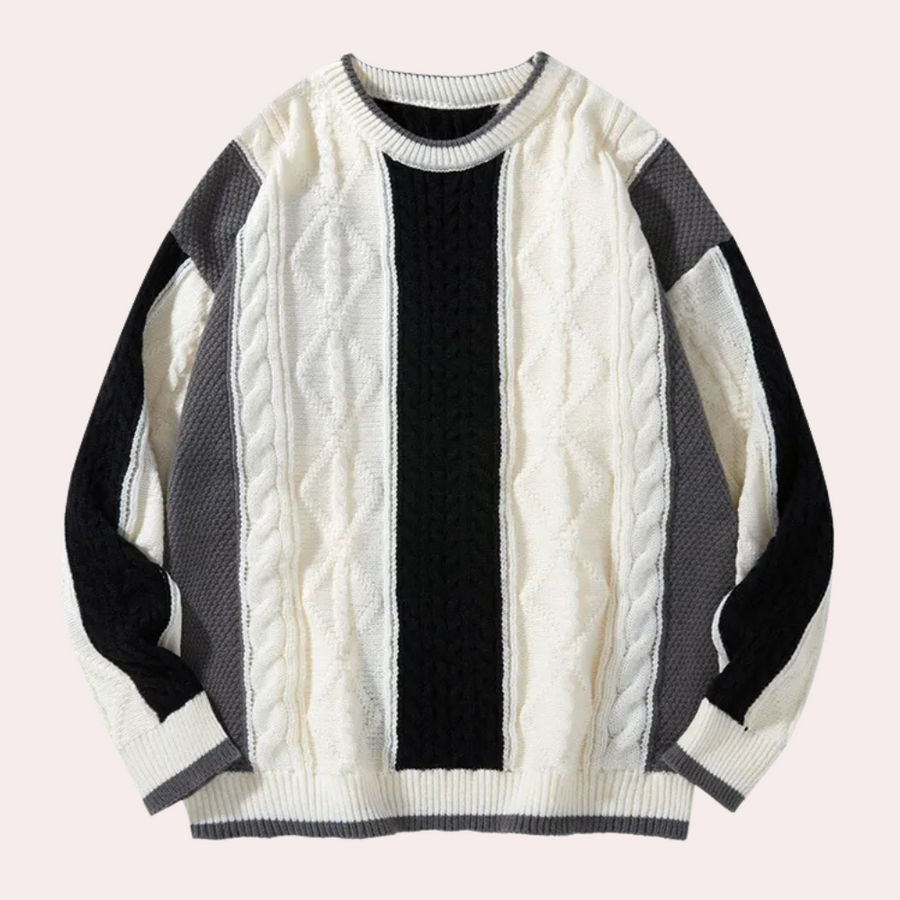 Stylischer Herren Strickpullover für moderne Looks