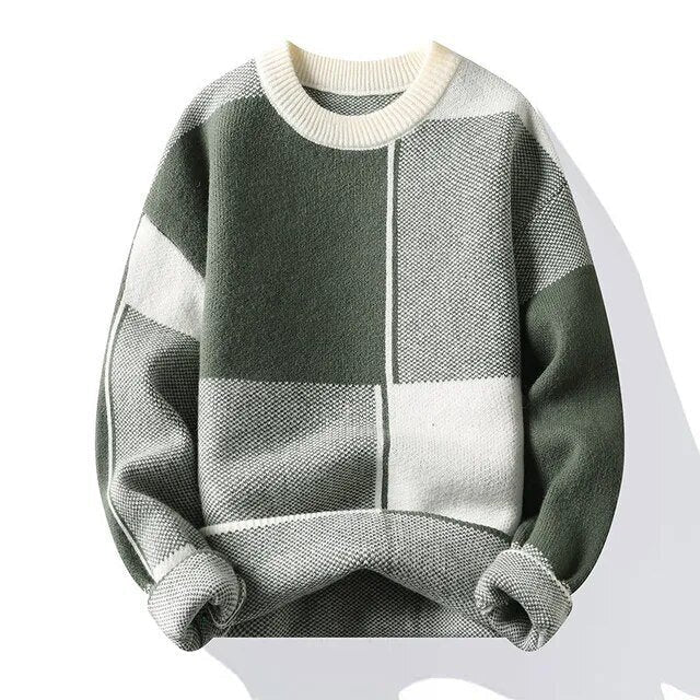 Stylischer Herrenpullover aus feinster Baumwolle für den perfekten Look