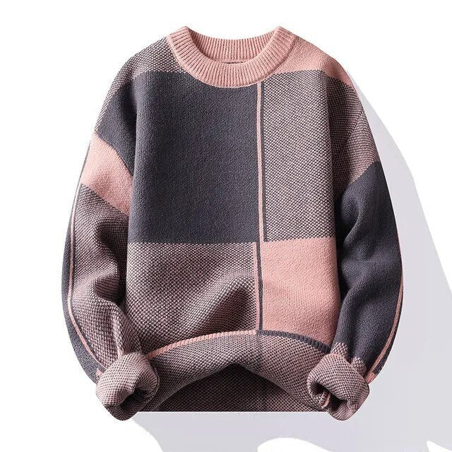 Stylischer Herrenpullover aus feinster Baumwolle für den perfekten Look