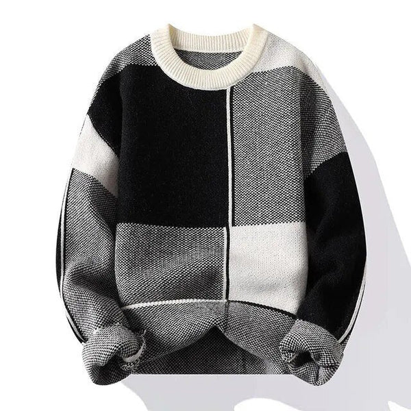 Stylischer Herrenpullover aus feinster Baumwolle für den perfekten Look