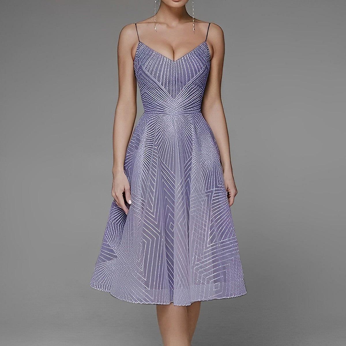 Symmetry Line | Elegantes Abendkleid für Damen | Zeitlos, luxuriös & figurschmeichelnd