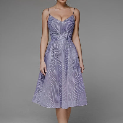 Symmetry Line | Elegantes Abendkleid für Damen | Zeitlos, luxuriös & figurschmeichelnd