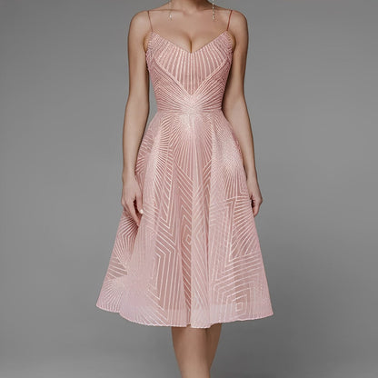 Symmetry Line | Elegantes Abendkleid für Damen | Zeitlos, luxuriös & figurschmeichelnd