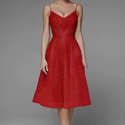 Symmetry Line | Elegantes Abendkleid für Damen | Zeitlos, luxuriös & figurschmeichelnd