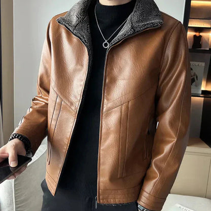 Trendige Lässige Motorradjacke Für Herren Jetzt Kaufen