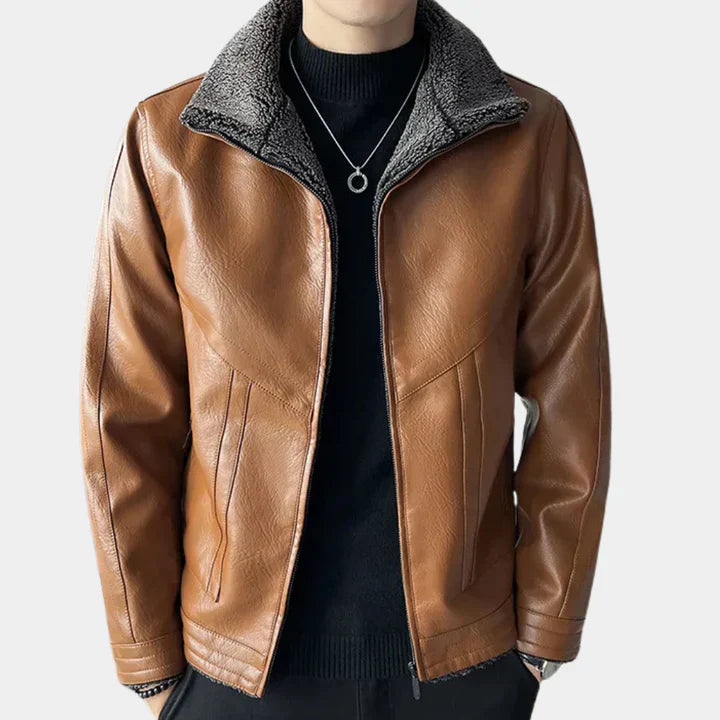 Trendige Lässige Motorradjacke Für Herren Jetzt Kaufen