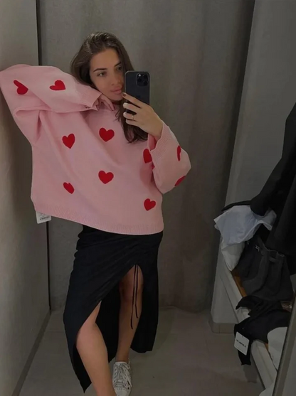 Übergroßer Kuschelpullover für entspannte Tage