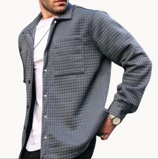 Ultra bequeme Herrenjacke mit weicher Wattierung