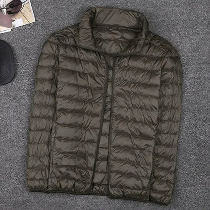 Ultraleichte Herrenjacke mit Kapuze – Stilvoller Komfort für jeden Anlass