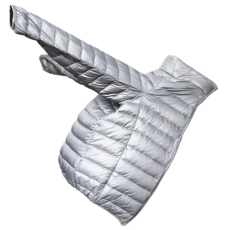 Ultraleichte Herrenjacke mit Kapuze – Stilvoller Komfort für jeden Anlass