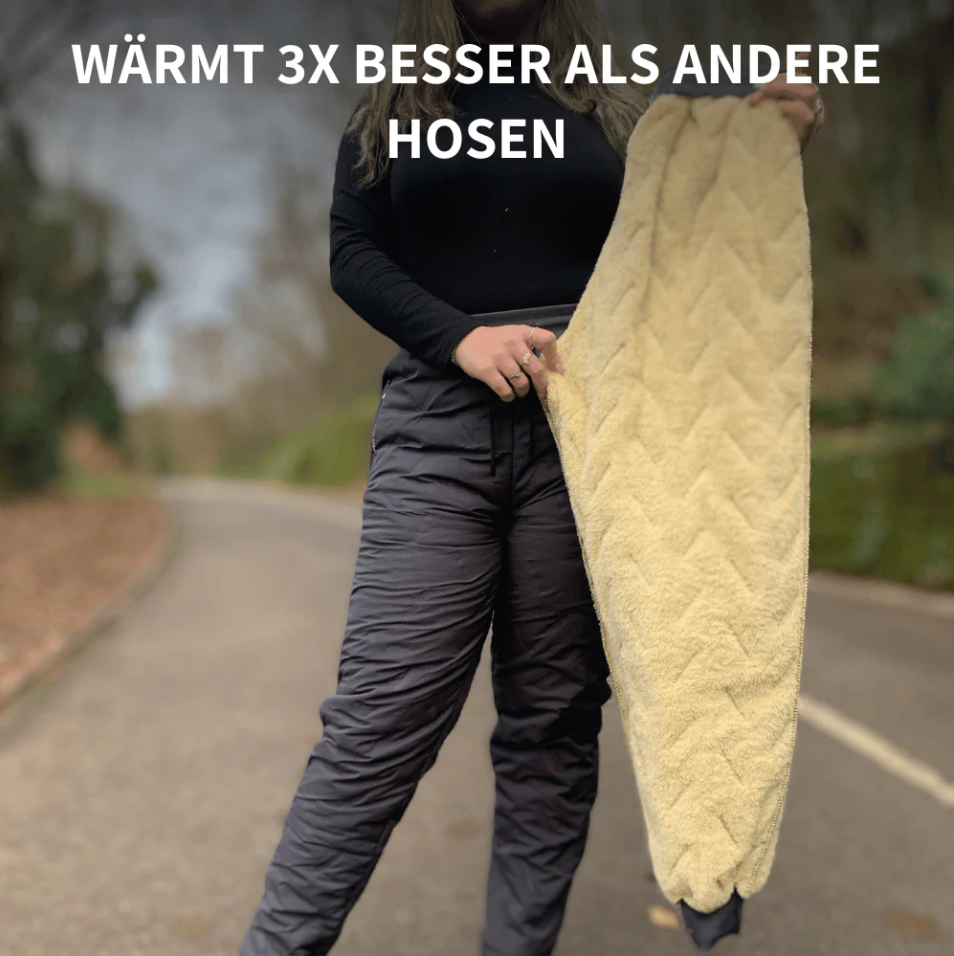 Unisex Thermohose mit Wind- und Regenschutz für Outdoor-Aktivitäten