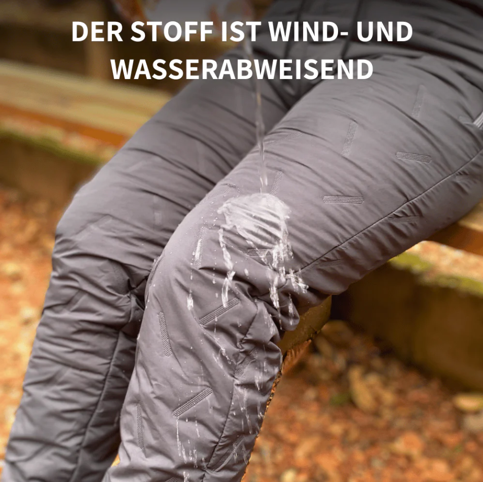 Unisex Thermohose mit Wind- und Regenschutz für Outdoor-Aktivitäten