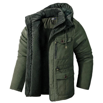 Vielseitige Winterjacke für Herren mit isolierendem Innenfutter und modernem Schnitt