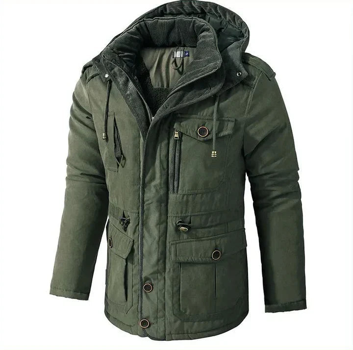 Vielseitige Winterjacke für Herren mit isolierendem Innenfutter und modernem Schnitt