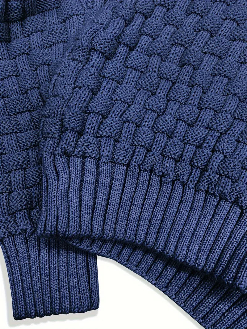 Vielseitiger Strickpullover für Herren - Weich und Bequem für Jeden Anlass