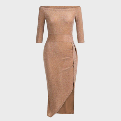 Vilja Glitter Kleid | Elegantes Festliches Kleid für Damen