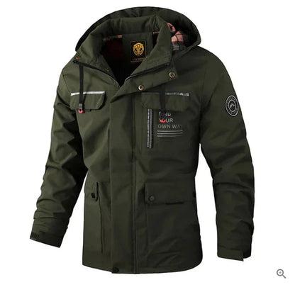 Wasserdichte Winterjacke für Herren - Komfort und Stil vereint