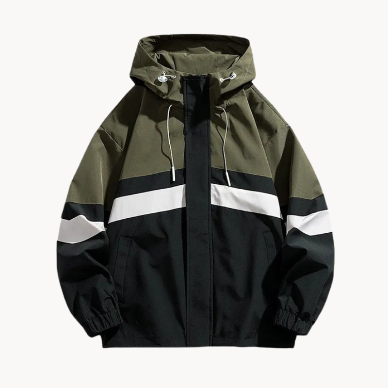 Wetterfeste Herren Outdoorjacke mit Kapuze für alle Jahreszeiten