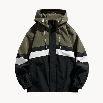 Wetterfeste Herren Outdoorjacke mit Kapuze für alle Jahreszeiten