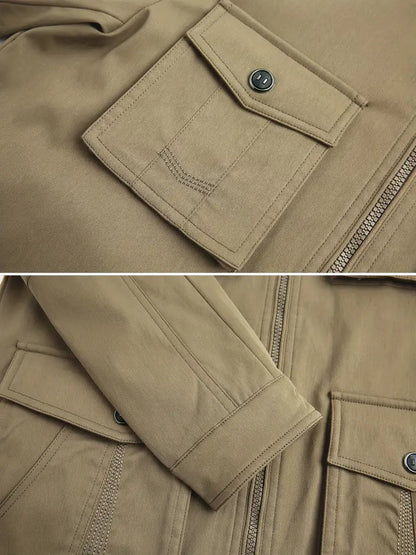 Wetterfeste Nylon-Outdoorjacke für Herren – Ideal für jedes Abenteuer