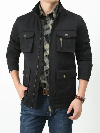 Wetterfeste Nylon-Outdoorjacke für Herren – Ideal für jedes Abenteuer