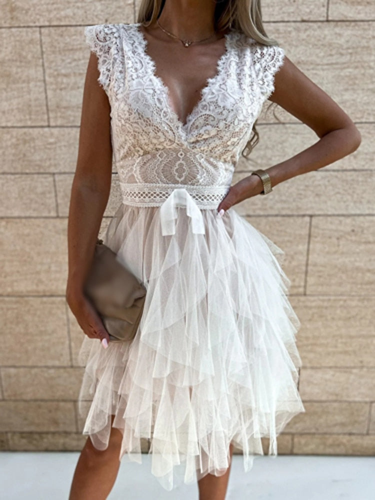 Zala | Romantisches & fröhliches Sommerkleid mit Rüschen | Elegant, verspielt & vielseitig