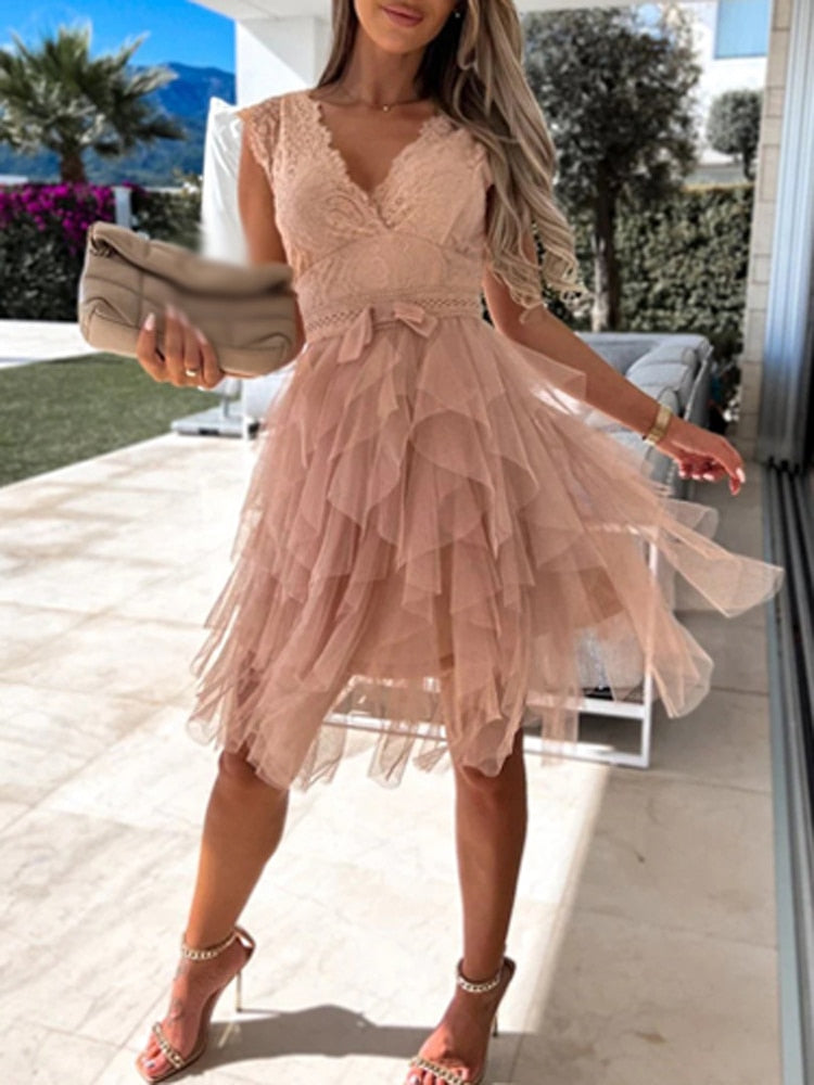 Zala | Romantisches & fröhliches Sommerkleid mit Rüschen | Elegant, verspielt & vielseitig