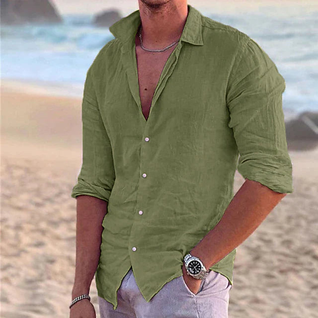 Zander | Herren Leinenhemd | Leicht, atmungsaktiv & stilvoll