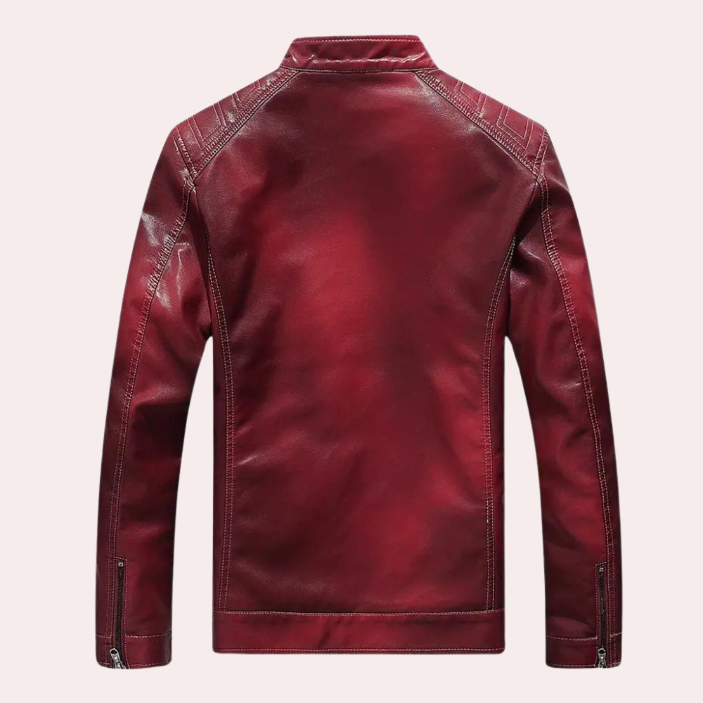 Zeitlose Klassische Herrenjacke Mit Stehkragen Nathaniel